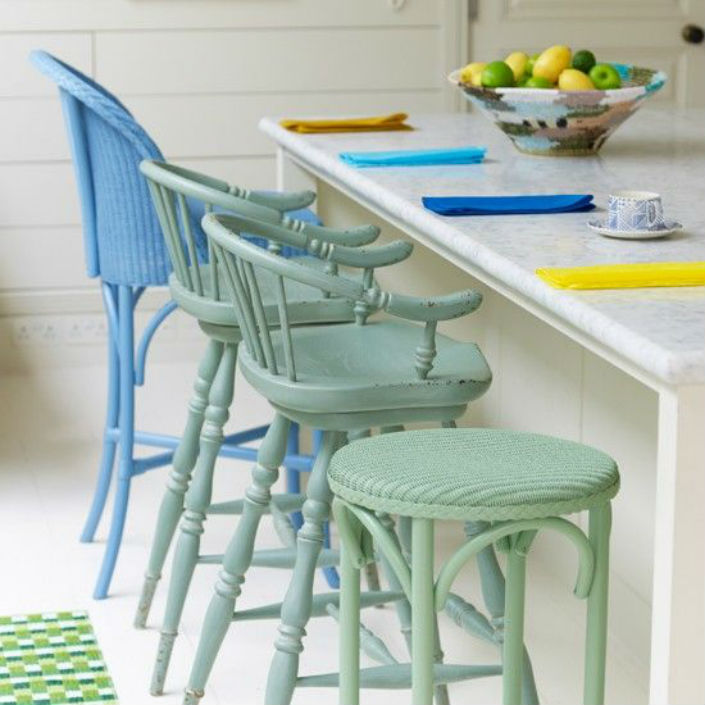 Breakfast Bar Stools Solutions For High, Mismatched Bar Stools Kitchen Island