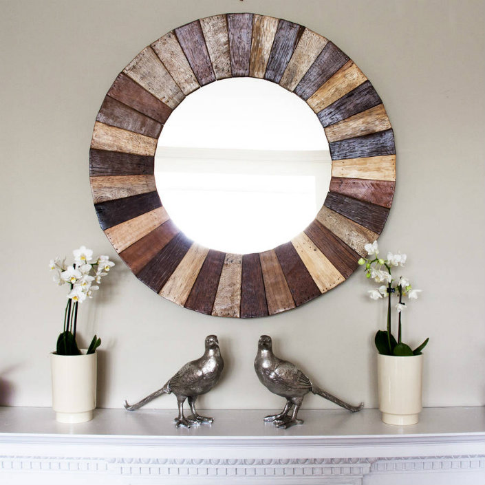 Best 5 Suggestions For A Wooden Round, Wooden Framed Circular Mirror