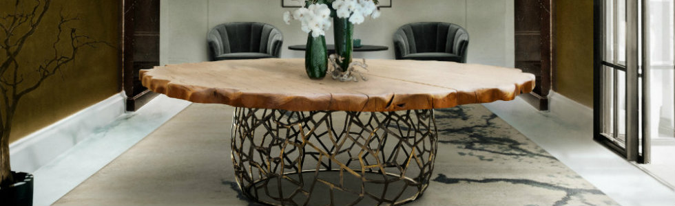 6 Elegant Wood Dining Room Tables 7 Brabbu Design Forces