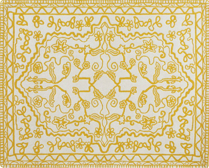 "The most beautiful living room rugs in natural wool (9)"