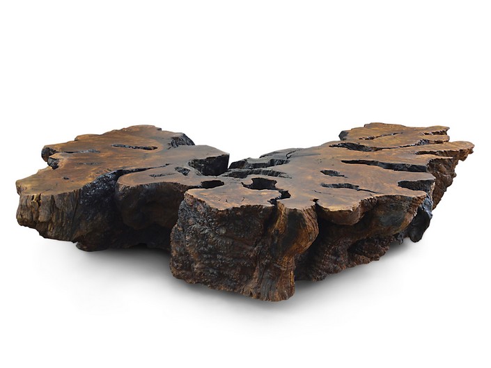 Organic wood coffee tables