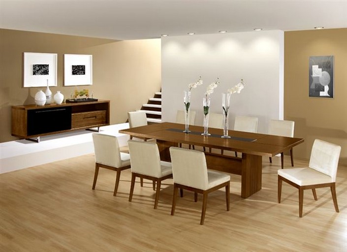 Contemporary dining room tables for 6 people