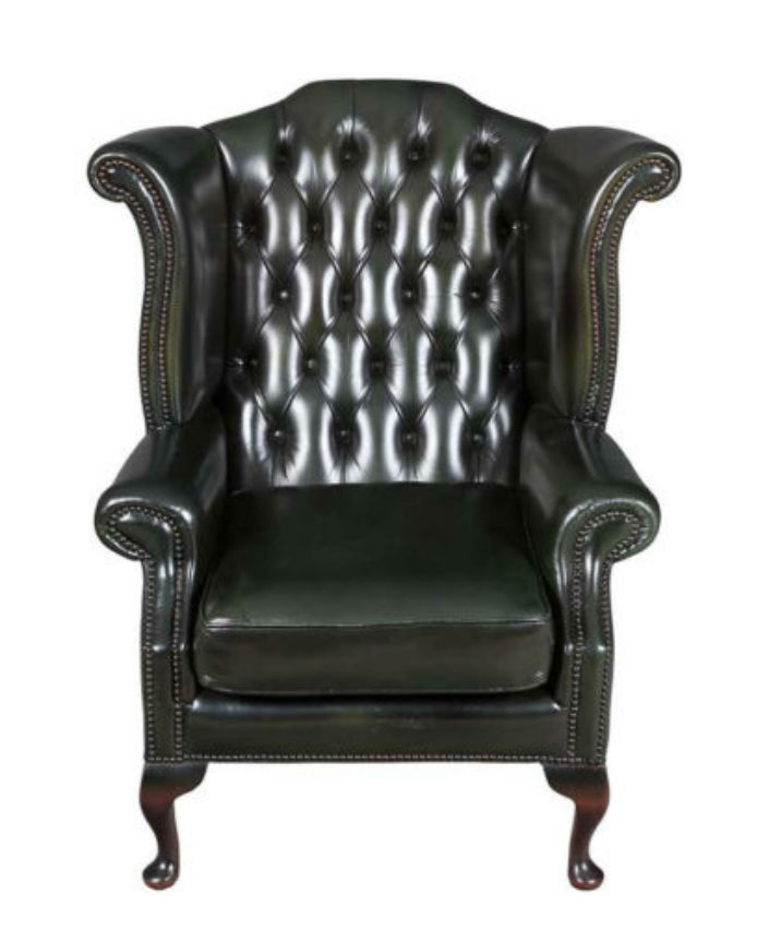 top 10 vintage leather wingback chairs (1)
