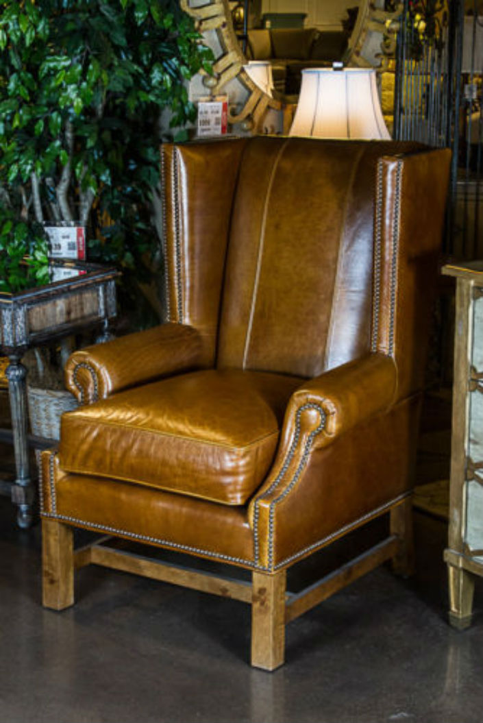 top 10 vintage leather wingback chairs (1)