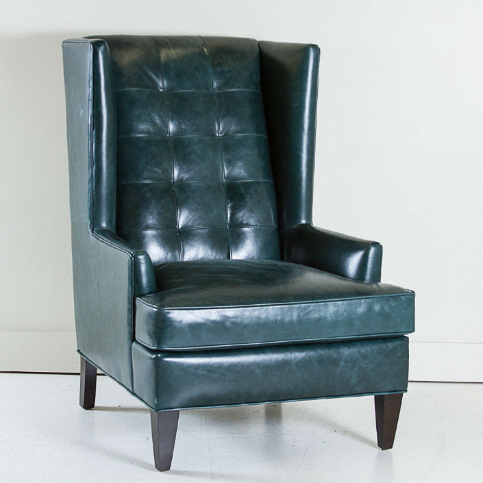 top 10 vintage leather wingback chairs (1)