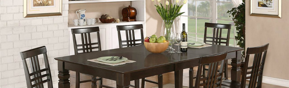 How to choose the right dining table and 6 chairs for a dinner?