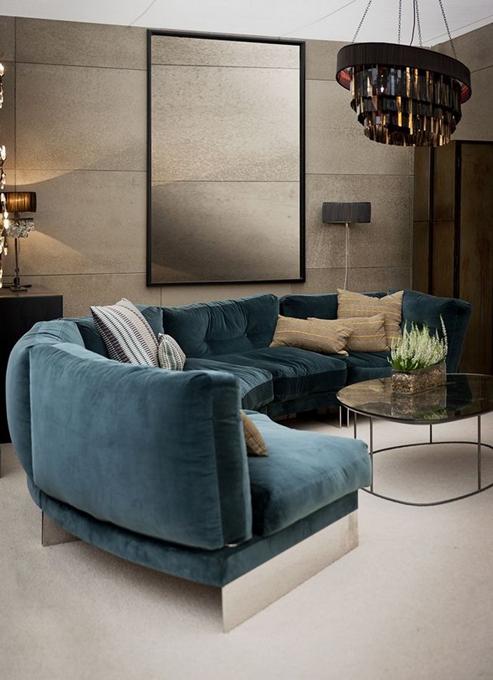 Top 5 Velvet lounge sofa for a magical living room decoration