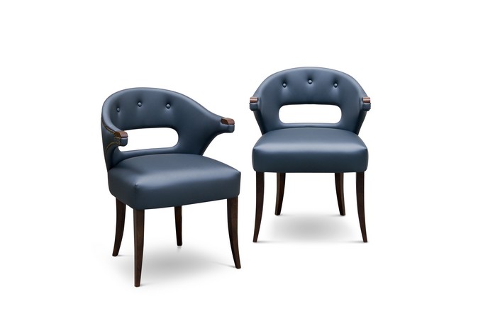 the best 5 blue dining chairs