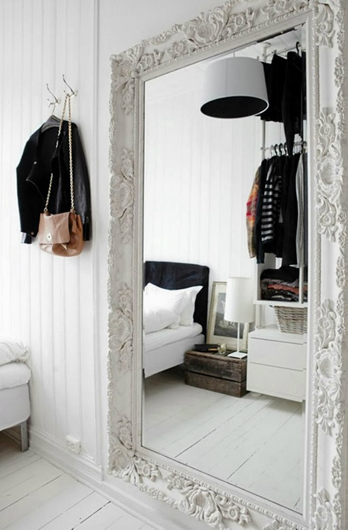 Decorating With Large Wall Mirror, Big Whole Wall Mirror