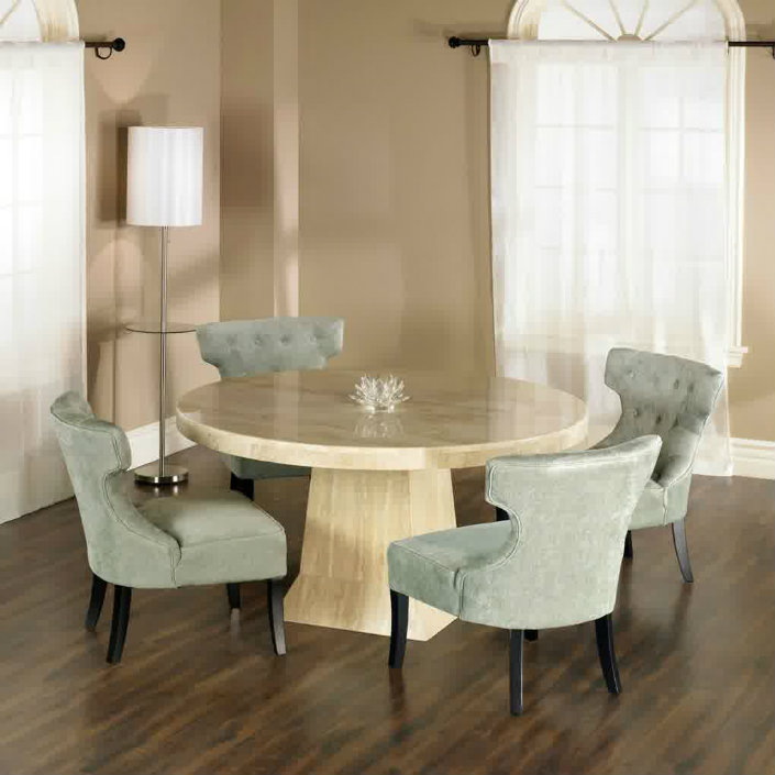 How To Set Up A Round Dining Table 2, How To Set A Round Dining Table