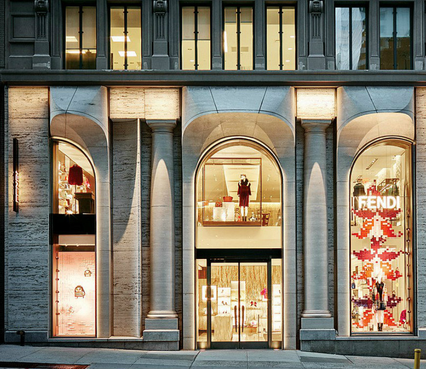 Louis Vuitton flagship store by Peter Marino, New York City