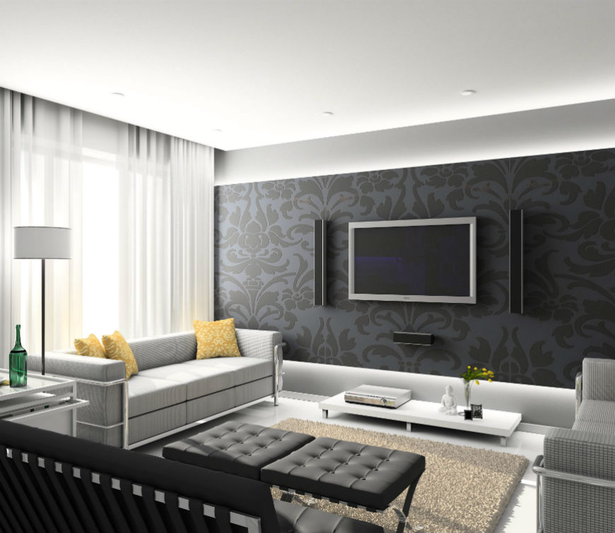 Modern Living Room Decorating Ideas, Decorative Ideas For Living Room