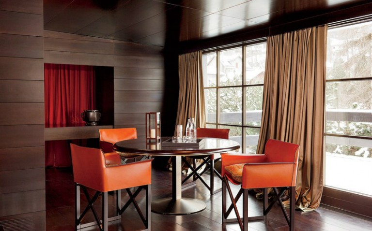 Giorgio Armani dining room by Giorgio Armani’s design team. Armani ...