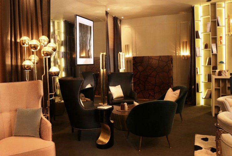 Wingback armchairs are also trending at Salone del Mobile 2016 ...