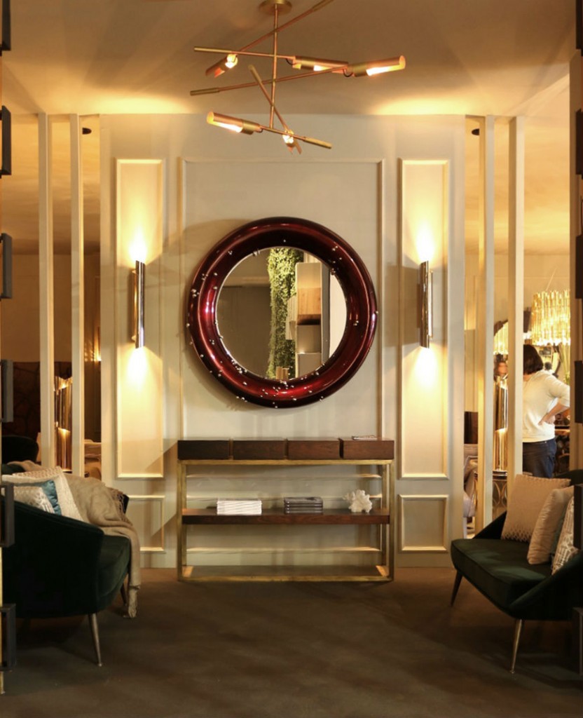 Big wall mirrors . They look classy, stylish and make a room look ...