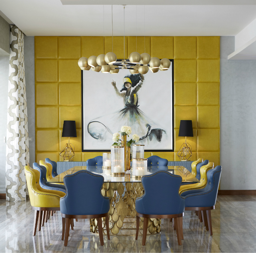 Dining tables inspirations for your interior design - BRABBU - KOI dining table