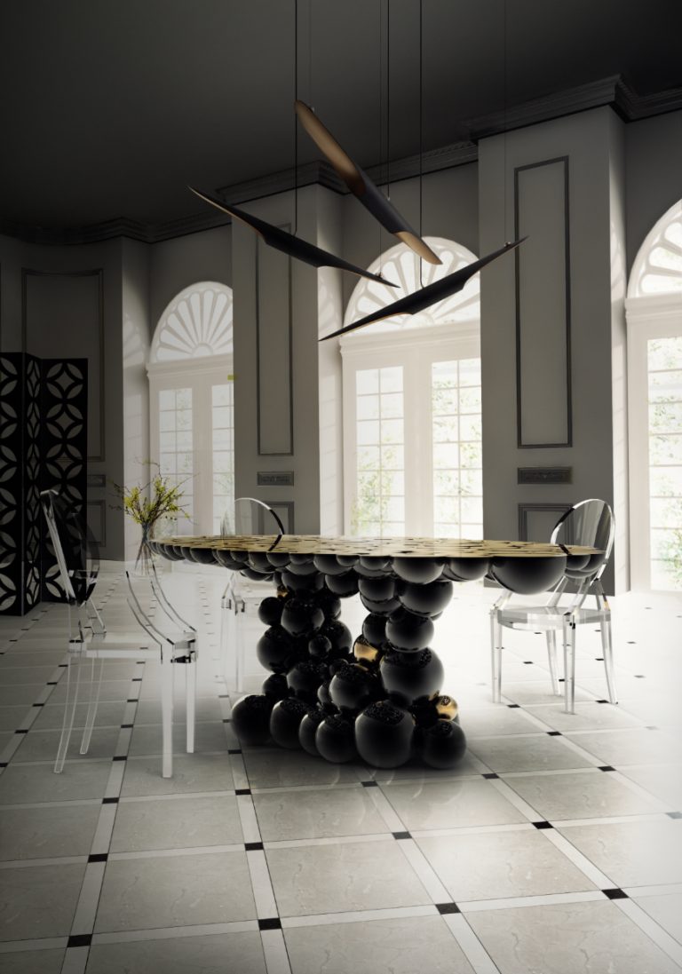 BOCA DO LOBO – NEWTON DINING TABLE