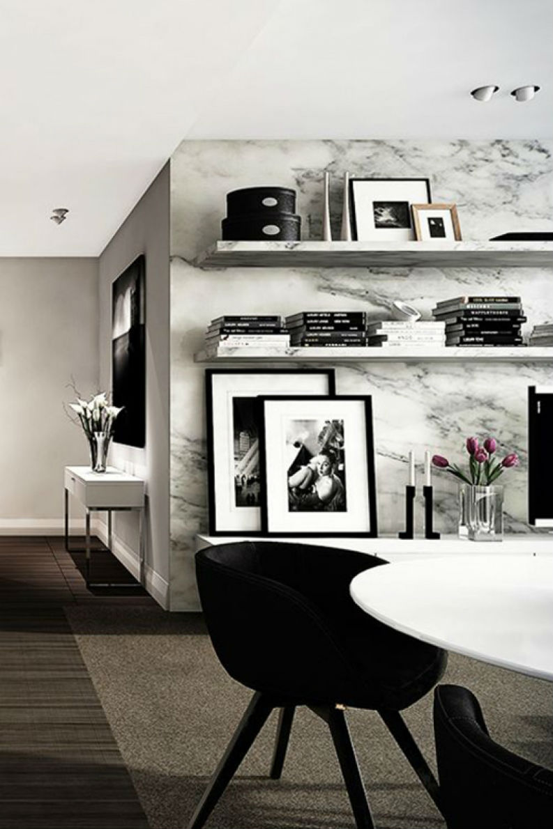 15 Trendy Rooms With Marble Decor That Will Bring Agra to You
