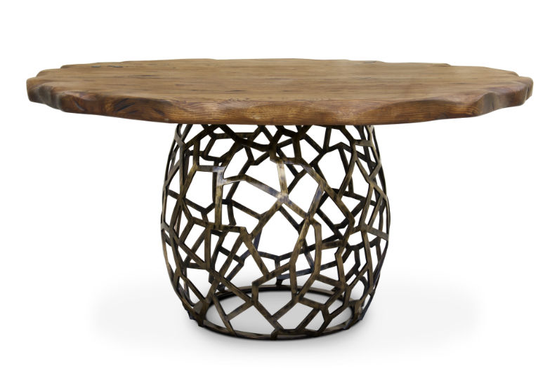 20 Striking Dining Room Tables That Will Take Your Neighbors’ Attention