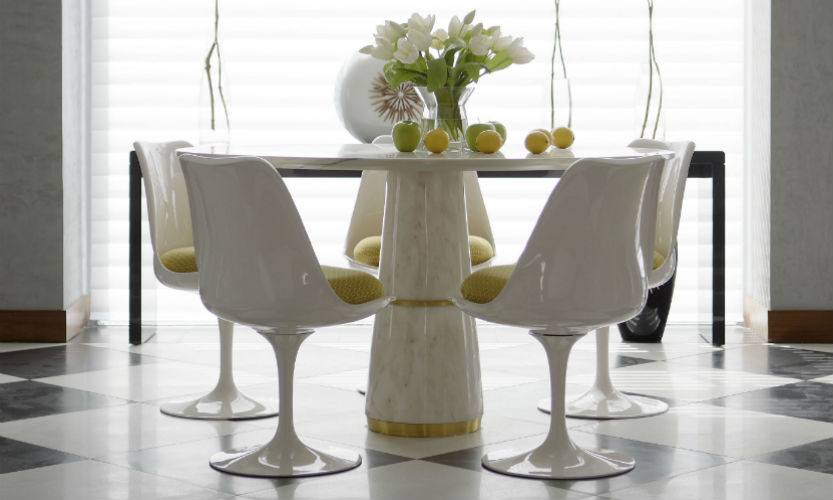 20 Striking Dining Room Tables That Will Take Your Neighbors’ Attention