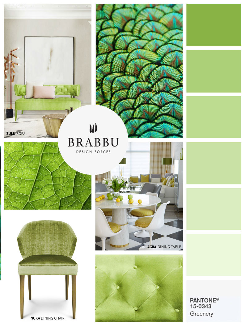 50 Amazing Modern Interior Design Ideas With Greenery Pantone Color of 2017