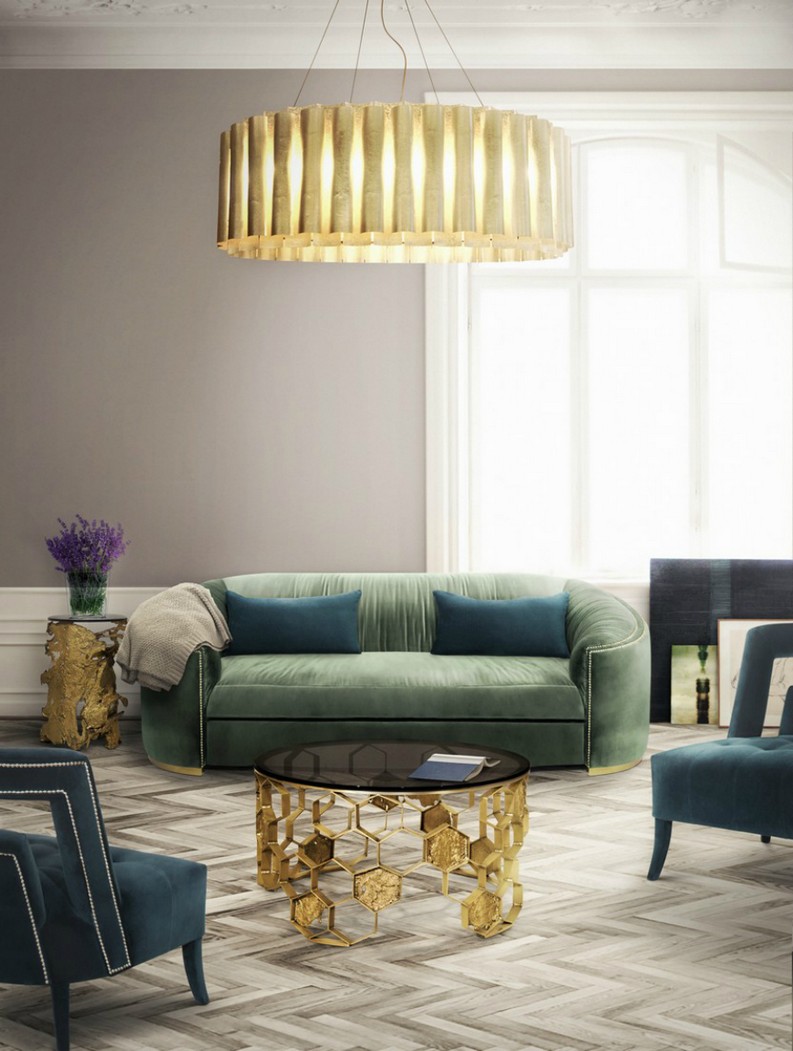 8 Modern Lights for the Chic Living Room Interior Design