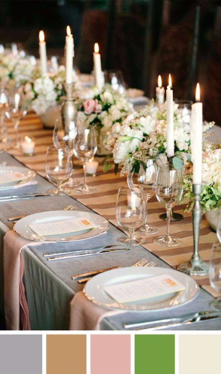 These are some of the fall wedding colour trends for this year ...