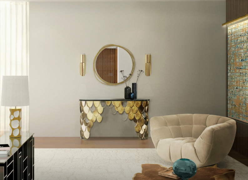 Boost Any Living Room Interior Design, Modern Mirrors For Living Room