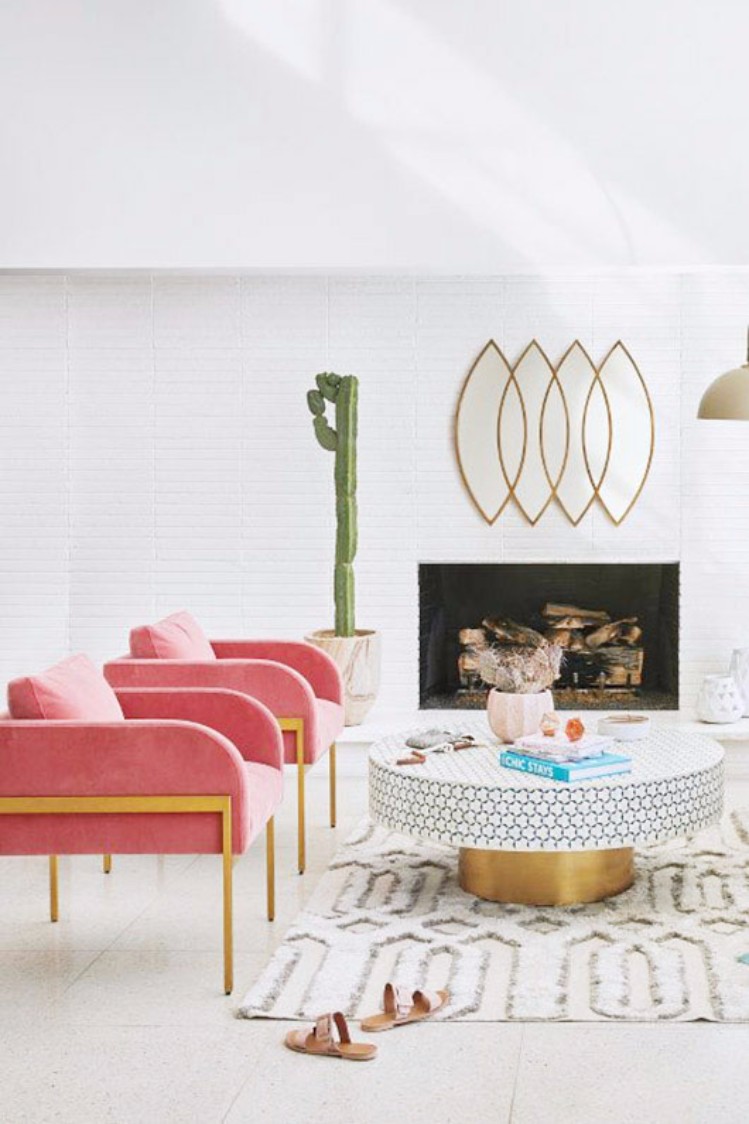 10 Blushing Beauty Design Furniture in Pink You Must Know. Modern Design Furniture. Home Decor Ideas. Pink Velvet Sofa. #homedecorideas #modernsofas #moderndesignfurniture. Get major inspiration here » https://goo.gl/Z2RoJg