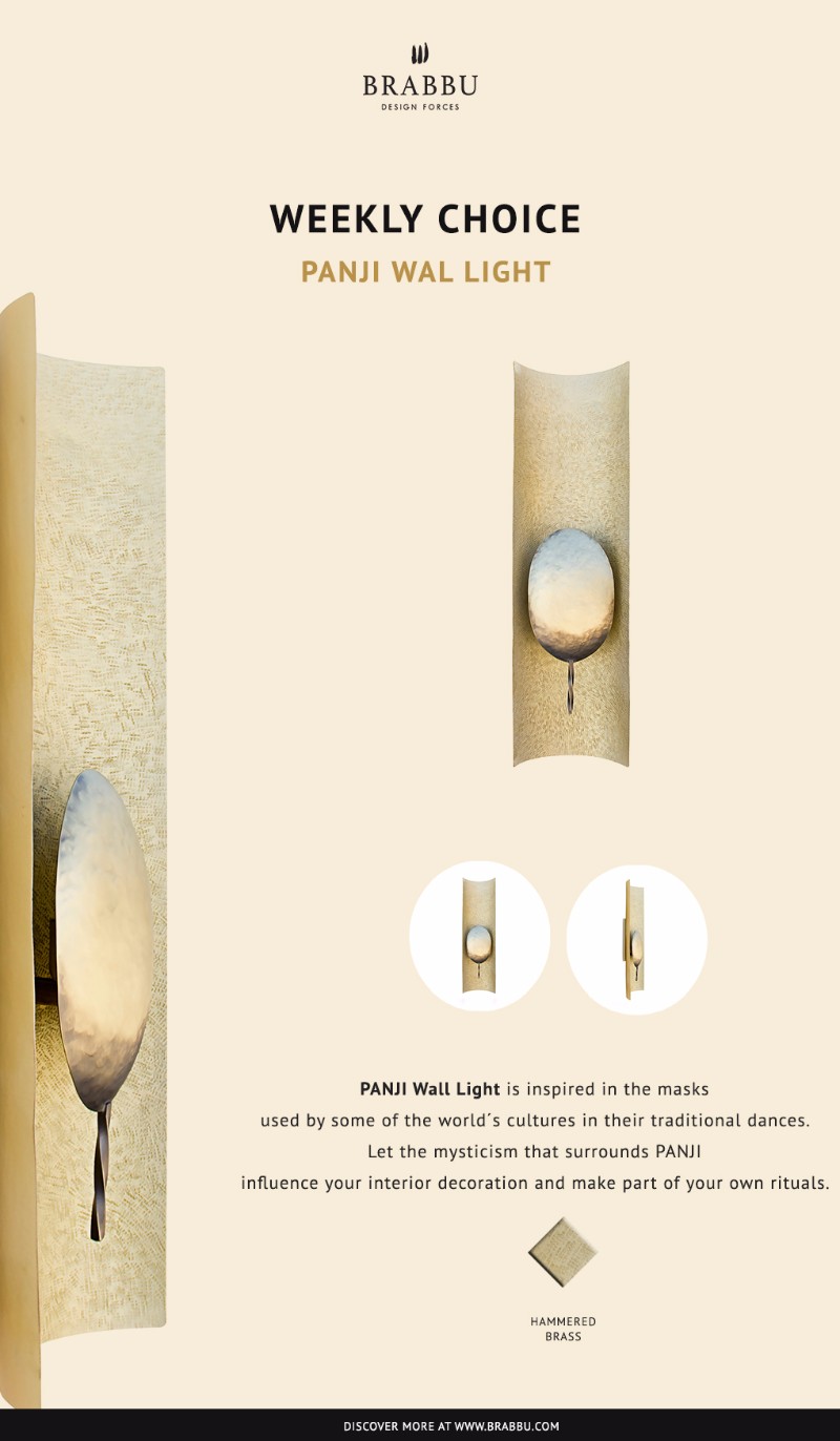 A modern wall light to inspire 100 decor ideas | Piece of the week