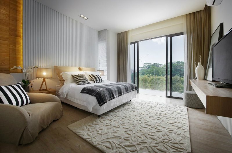 How to bring a modern rug into your bedroom