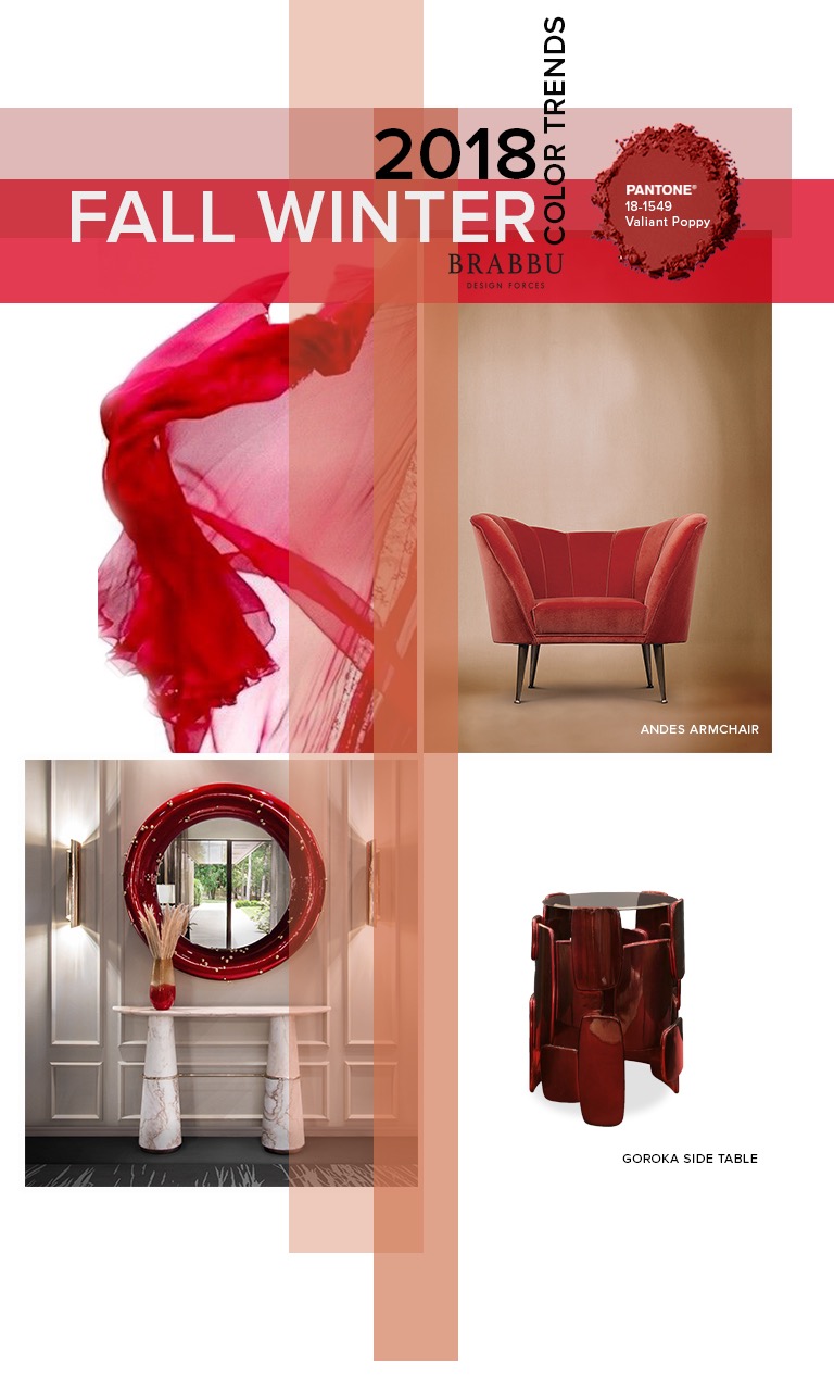 Interior Design Trends 2018: 9 Tips to Spice Up Your Interiors with Fall/Winter Pantone Color Palette