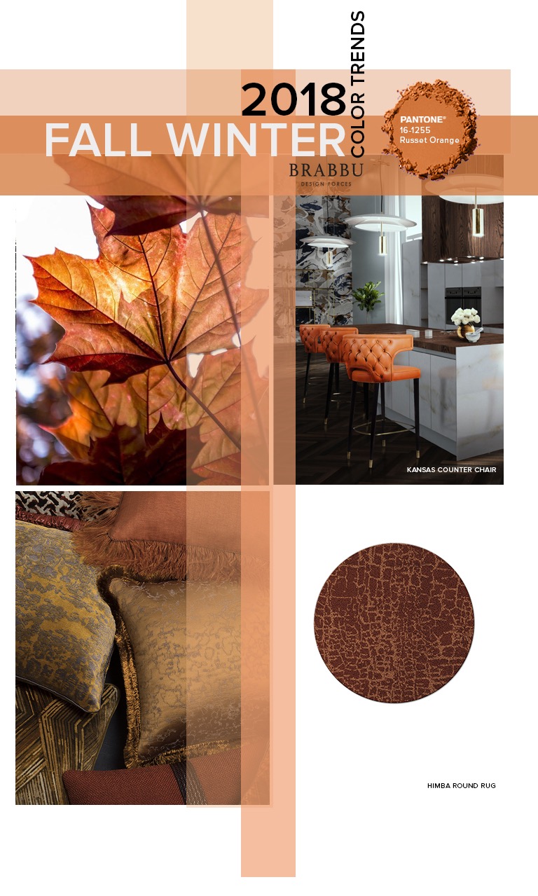 Interior Design Trends 2018: 9 Tips to Spice Up Your Interiors with Fall/Winter Pantone Color Palette