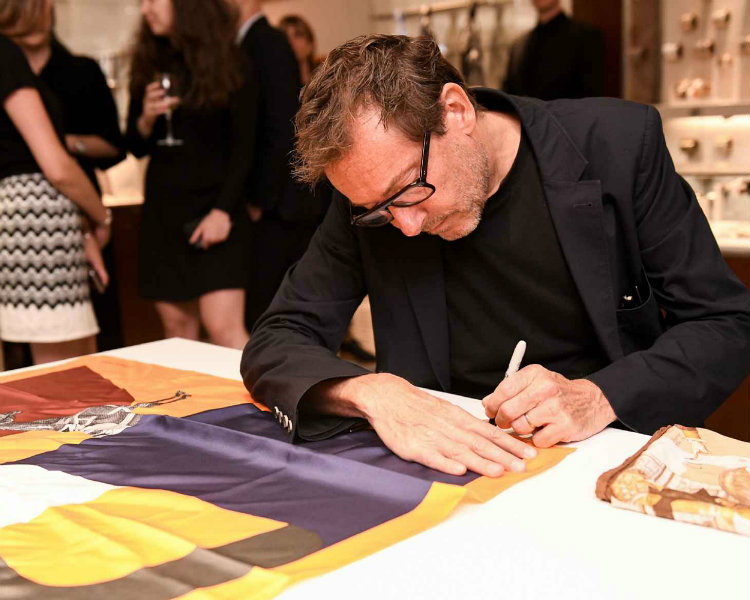 Partnership between Hermés and Pierre Charpin hit interior design fans