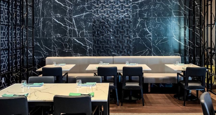 Tandem Design Interiors - Elegant Jade Restaurant at JW Marriott