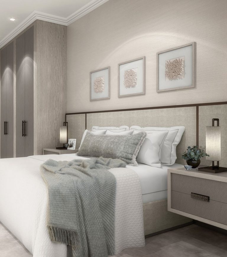 Sophie Paterson Interiors , Kensington Gardens – Bedroom