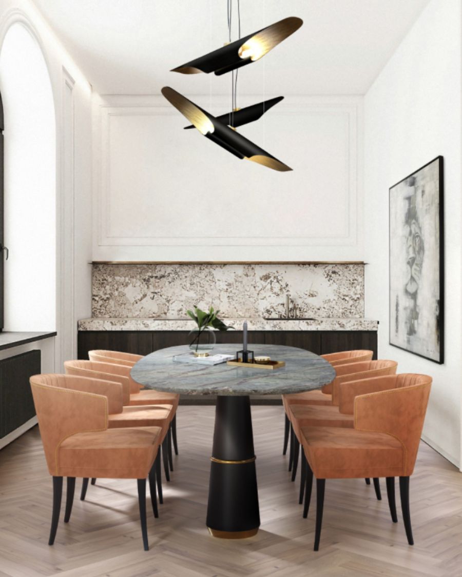 Modern Dining Room Interior Design: Fresh and Cool for the Summer