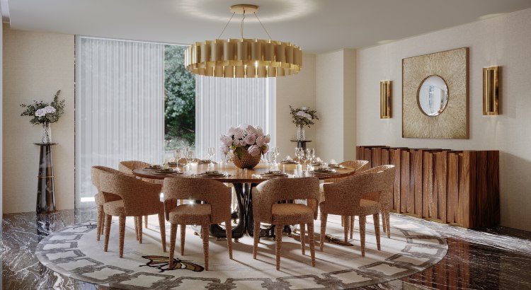 Modern Contemporary Dining Rooms, Modern Design Dining Table And Chairs