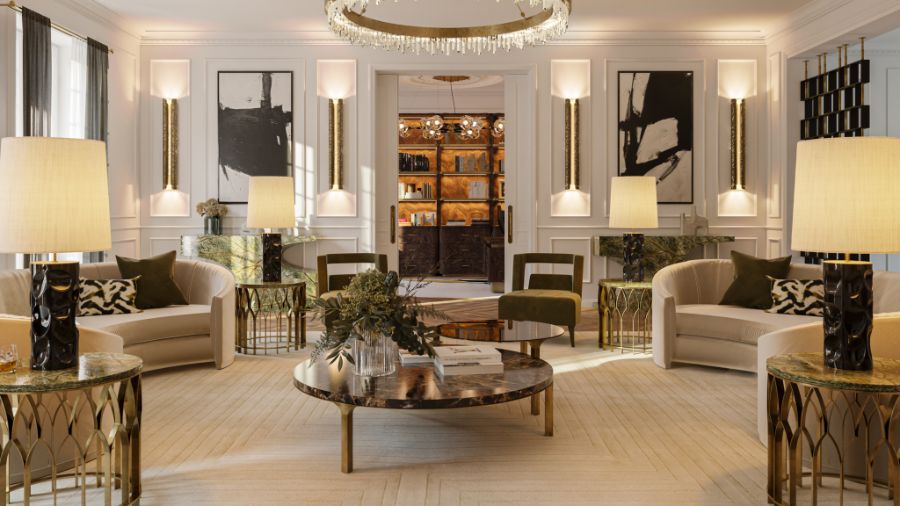 Modern Contemporary Living Room Design: Sophisticated & Elegant Decor