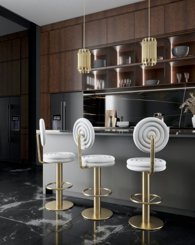 Unique, intense and beautiful to behold, this kitchen will upgrade your ...