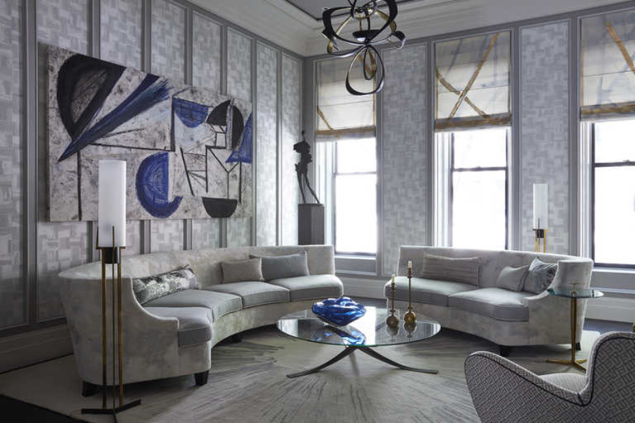Interior Design Inspirations with Jean-Louis Deniot. Upper east side project in new york