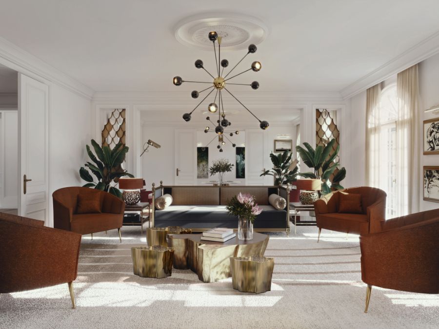 Living Room Decor with Unique Sofas: Modern and Sophisticated Designs