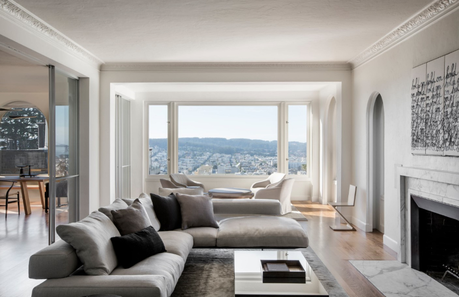 Modern Living Room Interiors from Nicole Hollis