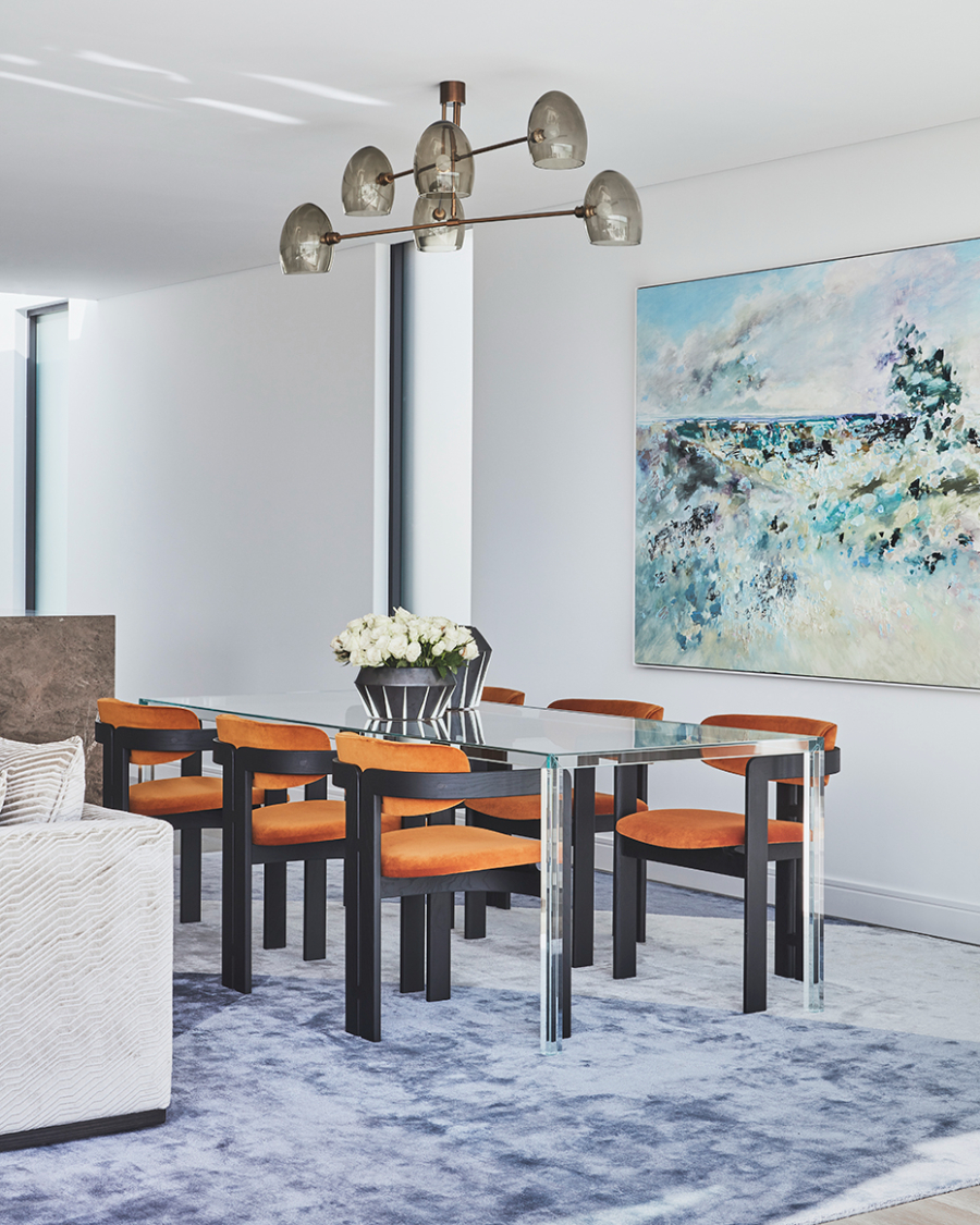 Modern Decor for Dining Room By Brendan Wong Design
