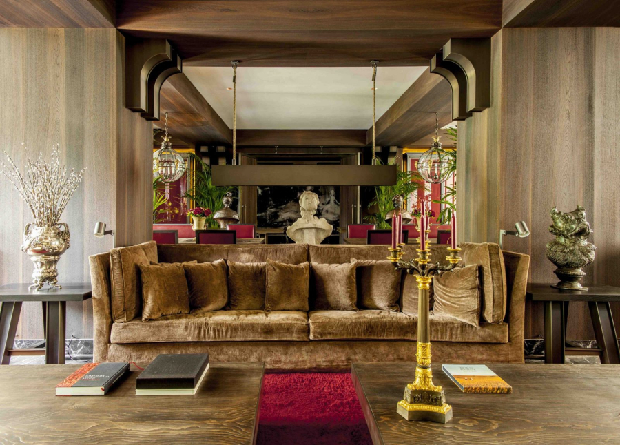 Modern Living Rooms Ideas by Gilles & Boissier. Imposing living room where abundance and luxury are the keywords.