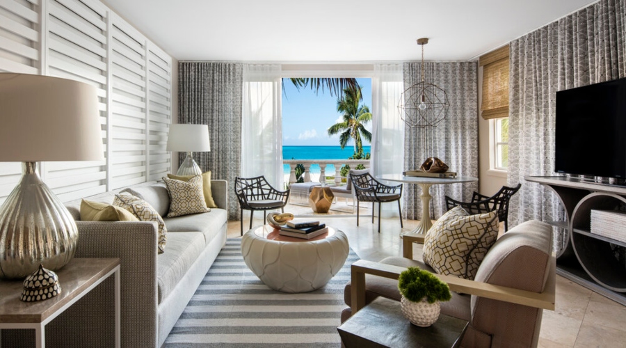 Thom Filicia: Modern Living Room Ideas in a beach house