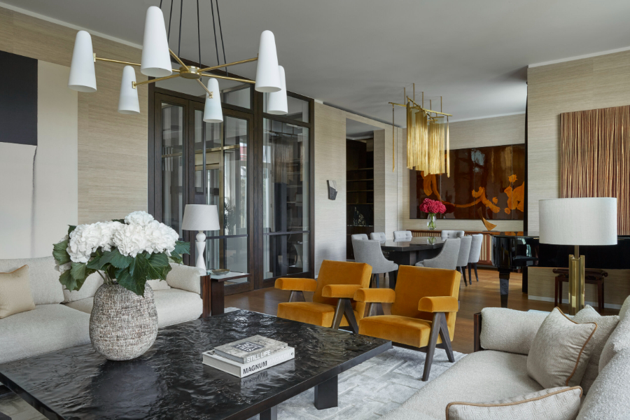 Peter Mikic modern living room design