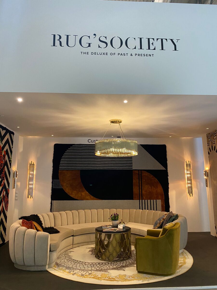 rug'society stand at salone del mobile 2022