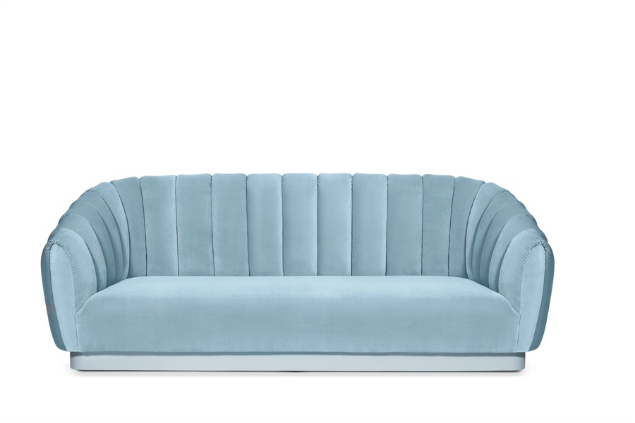 modern contemporary sofas blue sofa