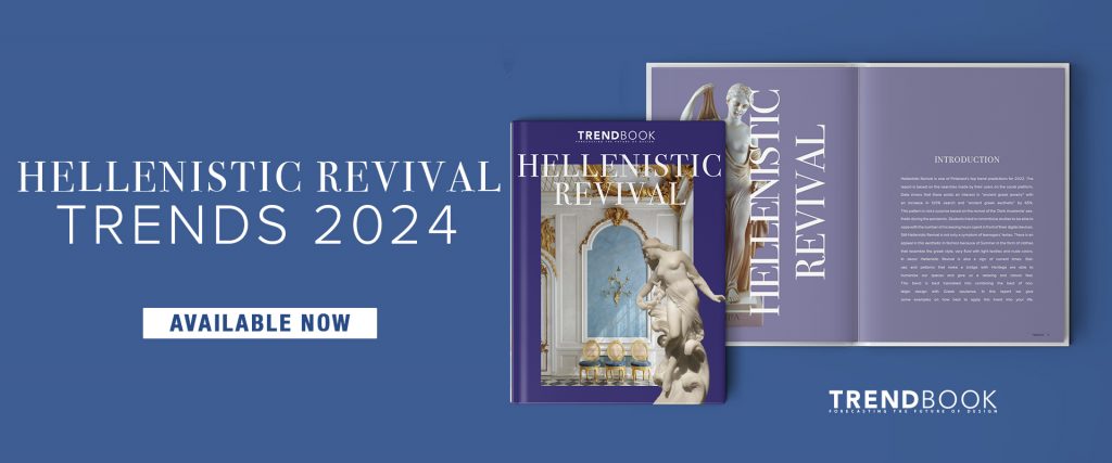 trendbook hellenistic revival hellenistic revival The Latest Interior Design Trends &#8211; Hellenistic Revival trend report hellenistic revival 1024x427